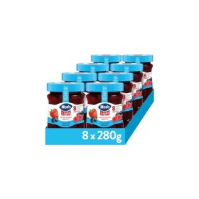 Hero Light Confettura Frutti di Bosco senza zuccheri aggiunti - 1 Confezione da 8 Vasi x 280 g