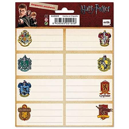 Grupo Erik Etichette Adesive  HARRY POTTER A4