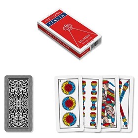 Dal Negro 10073 - Trevisane Italia Carte da Gioco Regionali, Astuccio Rosso