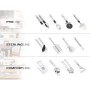 Leifheit Parat F2 ComfortLine Portarotoli per 3 rotoli, Taglia rotoli con ripiano portaspezie, Portarotolo cucina carta, pellico