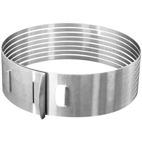 Zenker 7701 Affettatorte Regolabile, Acciaio inox, Argento