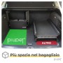 PiuPet® Rampa per cani grandi e piccoli - Caricabile fino a 80 kg - Utilizzabile per tutti i veicoli - Scala per cani pieghevol