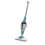 BLACK+DECKER Scopa a Vapore Lavapavimenti Steam Mop 11 Accessori, con Guanto che Emette Vapore, con Tecnologia Autoselect per la