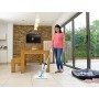 BLACK+DECKER Scopa a Vapore Lavapavimenti Steam Mop 11 Accessori, con Guanto che Emette Vapore, con Tecnologia Autoselect per la