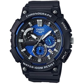 Casio Orologio Cronografo Quarzo Uomo con Cinturino in Resina MCW-200H-2AVEF