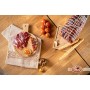 Moretti® | Capocollo Coppa Stagionata | Trancio Sottovuoto da 750 a 900 gr | Capicollo Artigianale Al Peperoncino | Salame Cala
