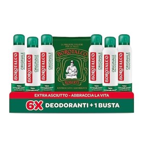 Borotalco Deodorante Spray Original con Microtalco, Assorbe il Sudore, senza Alcool, Pelle Asciutta e Protetta, Profumo Fresco e