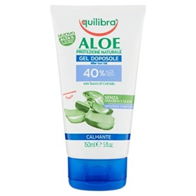 Equilibra Solari Aloe Gel Doposole, Gel Aloe Vera Doposole per Idratare, Lenire e Riequilibrare la Pelle Arrossata dal Sole, con