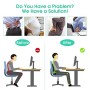Cuscino Lombare Ortopedico, Carttiya Cuscino Sedia Ergonomico Memory Foam con Cinghie Regolabili per Auto Sedia Ufficio, Sciatic