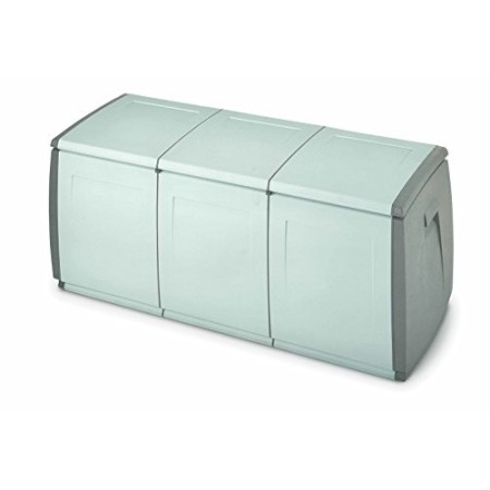 Terry in & out Box 140 Baule Multiuso, da Interno Esterno, Grigio, 139x54x57 cm