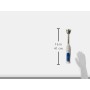 Braun Minipimer 3, frullatore manuale MQ3045 Aperitivo bianco/blu