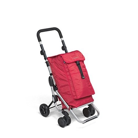 Foppapedretti Go Up Carrello Portaspesa, Rosso (Red)