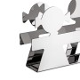 Alessi AKK40 Girotondo Portabuste in Acciaio Inossidabile 18/10 Lucido