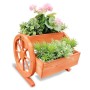 HABAU 691 Cassetta per Fiori con Ruota di carro