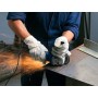 Bosch Professional Smerigliatrice Angolare GWS 7-125, Ø Disco: 125 mm, Impugnatura aggiuntiva, Flangia di Montaggio, Dado di se