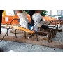 Bosch Professional Smerigliatrice Angolare GWS 7-125, Ø Disco: 125 mm, Impugnatura aggiuntiva, Flangia di Montaggio, Dado di se