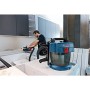 Bosch Professional Aspiratore a umido/a secco a batteria GAS 18V-10 L 18V System, senza batterie e caricabatterie, incluso tubo 