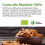 CiboCrudo Crema alle Mandorle 100%, Cruda Bio, Spalmabile per Farcire Torte e Crostate, Ottenuta da Pressatura a Freddo, Solo Ma