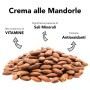 CiboCrudo Crema alle Mandorle 100%, Cruda Bio, Spalmabile per Farcire Torte e Crostate, Ottenuta da Pressatura a Freddo, Solo Ma