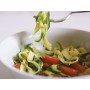 Beper 90.200 Affettaverdura a Spirale, Spaghetti e Tagliatelle, Acciaio Inossidabile