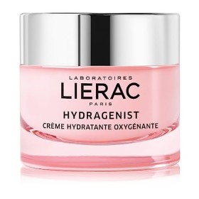 Lierac Hydragenist Crema Viso Idratante con Acido Ialuronico, Ottimale per Pelle Secca, Formato da 50 ml