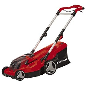 Einhell - Tosaerba a batteria GE-CM 36/37 Li-Solo Power X-Change (Li-Ion, 36 V, larghezza di taglio 37 cm, regolazione centrale 