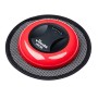 Vileda 149928 Virobi Robot Catturapolvere con Panno Usa e Getta, 25 W, 50 Decibel, polycarbonato, Nero/Rosso