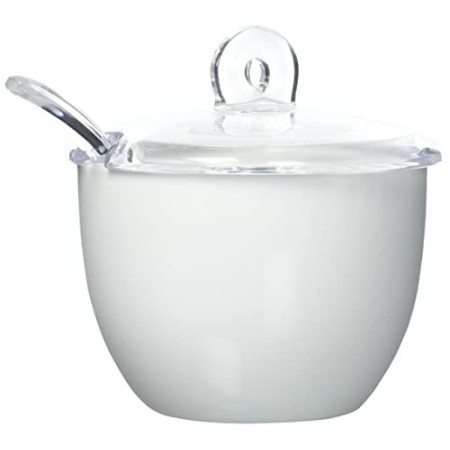 Guzzini Zuccheriera Gocce, Trasparente, 12.5 x 11.7 x h9.5 cm