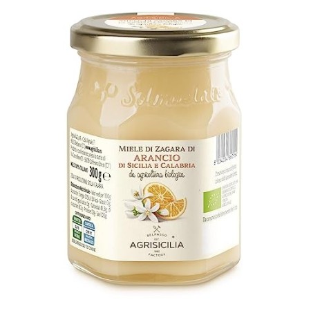 Agrisicilia Srl Miele Di Arancio Da Agricoltura Biologica - 300 g