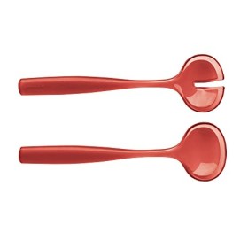 Guzzini Posata Insalata Grace, Rosso Chiaro, 28.3 cm