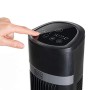 BLACK + DECKER BXEFT50E - Ventilatore a torre da 102 cm, 45W, 4 velocità, oscillante, controllo soft touch, timer 15 ore, telec