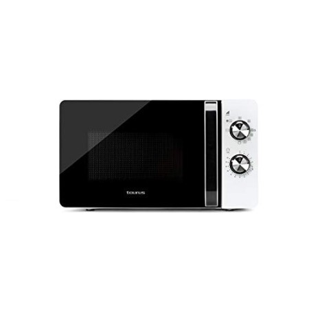 Taurus Fastwave 20 Grill - Microonde con Grill 20 L, Potenza 700 W Grill 900 W, 9 Potenze, Funzione di Scongelamento