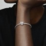 Pandora Donne Bead Migliori Amici del Cuore 925 Zirconia Trasparente - 791727CZ