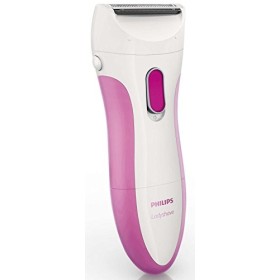 Philips HP6341/00 Ladyshave Rasoio Femminile, Wet&Dry, Bianco/Fucsia