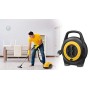 Vimar 0P32714 Avvolgicavo 10 metri, con 4 prese universali a standard italiano Sicury, spina 16A (grande) e disgiuntore termico 