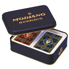 Modiano- Disney Confezione burraco in Latta, 307600