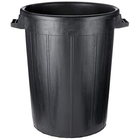 Bidone portarifiuti Nero 100 l