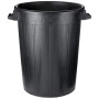Bidone portarifiuti Nero 100 l