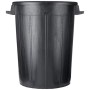 Bidone portarifiuti Nero 100 l