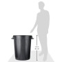 Bidone portarifiuti Nero 100 l