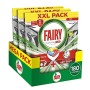 Fairy Platinum Plus Tutto in Uno Limone, 180 Capsule, Pastiglie per Lavastoviglie, Rimuove l’Opacità e Previene il Calcare, M