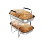Imetec La Panetteria +Zeroglu, Macchina per Pane, Ciabatte, Panini, Dolci con Farine Naturali e Senza Glutine, 20 Programmi, 2 P