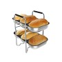Imetec La Panetteria +Zeroglu, Macchina per Pane, Ciabatte, Panini, Dolci con Farine Naturali e Senza Glutine, 20 Programmi, 2 P