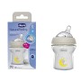 Chicco 00080611000000 NaturalFeeling Biberon in Vetro, 150 ml, Bianco
