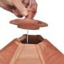 Mangiatoia per uccelli 26 x 26 x h 27 cm in Legno