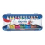 Giotto 304000 - Tempera Extra in Tubetto 12 ml, 12 Colori, 12 Pezzi
