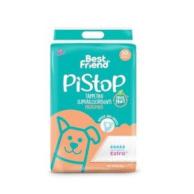 Best Friend Tappetini Assorbenti Pì-Stop Profumati Angoli Adesivi, 30 Pezzi