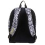 Zaino Extra Fit Seven Black&White, 31 Lt, Giallo, Doppio Scomparto, con 3 pennarelli per tessuto !