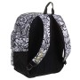 Zaino Extra Fit Seven Black&White, 31 Lt, Giallo, Doppio Scomparto, con 3 pennarelli per tessuto !