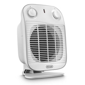 De'Longhi HFS50A20.WH Termoventilatore Vertical Edge, 2000 W, Plastica, Bianco